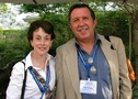 Susan Zlotlow (APA) and Bob Knight (USC)